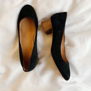 Madewell Ella Black Pump - 9.5 (fits like 10)